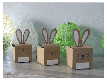 Craft Instructions: Easy Bunny Gift Box - Crafts