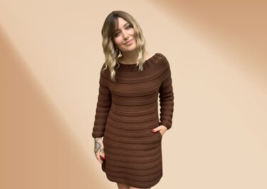 Häkelanleitung Kleid "ESPRESSO" - Bild 2