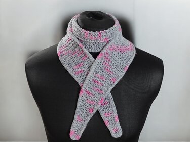 Mini Scarf Nessa - Crochet Pattern - Image 3
