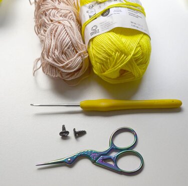 Crochet Pattern: Rabbit Keychain