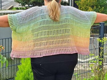 Häkelanleitung 1 Bobbel Oversize Bigshirt Pia