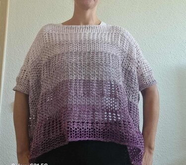 Häkelanleitung 1 Bobbel Oversize Bigshirt Pia - Bild 12