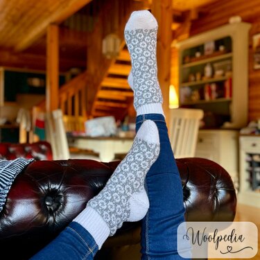 Chalet Socken Häkelanleitung PDF & Video