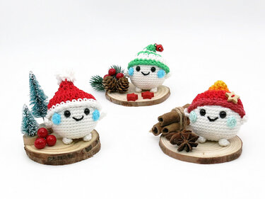 Kleiner Schneeball - Häkelanleitung - Bild 3