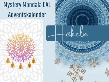 Mystery- Mandala CAL Adventskalender 2025, häkeln