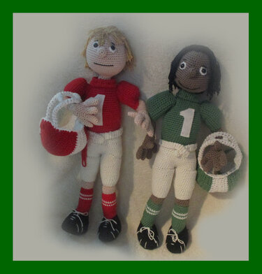 American Football Player - Crochet