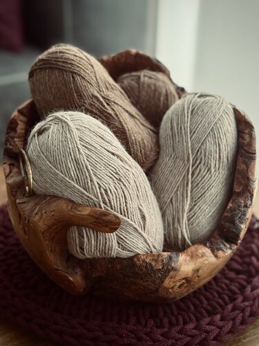 Mini scarf "Wanderdüne" from the Coastal Collection - Knitting