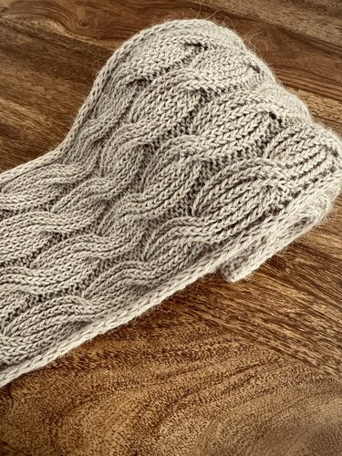Mini scarf "Wanderdüne" from the Coastal Collection - Knitting