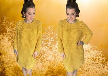 Häkelanleitung Kleid "HERBSTBLUME"