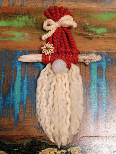 Weihnachts-Wichtel zur Dekoration oder als Geschenk für liebe Menschen - Basteln