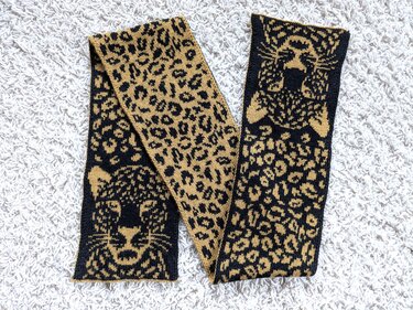 Schal "Leo Love" - Doubleface Strickanleitung - Stricken