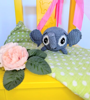 DIY Häkelanleitung: Ball-Elefant häkeln - Anleitung für Anfänger