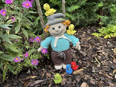 Häkelanleitung - Vito Vogelscheuche - Häkeln