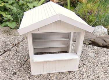 Bastelanleitung Miniatur-Marktstand 2