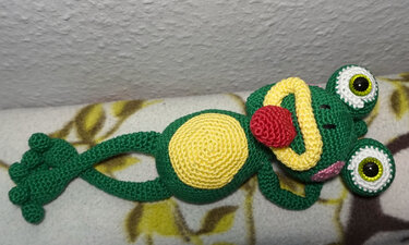 Crochet Pattern For Karl The Frog