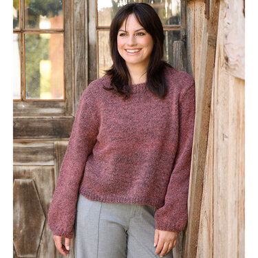 Strickanleitung Damenpullover "Irland" 766029