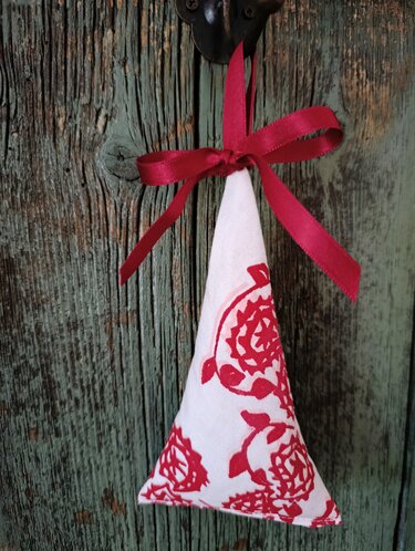 Lavendel-Säckchen "Zauberwald" - duftender Baum oder Zwergenmütze - Nähen