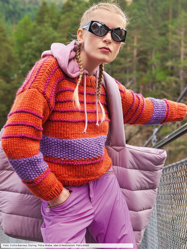 Pulli im Streifendesign