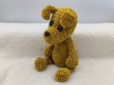 Häkelanleitung für einen Hund/Amigurumi