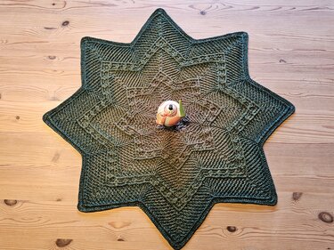 Häkelanleitung Stern Tischdecke/Kissen Alva - Bild 14
