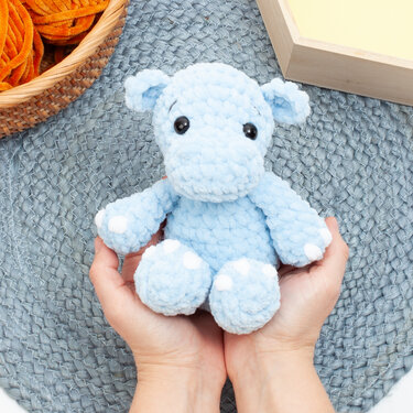 Häkelanleitung Kuschelnilpferd – Einfaches Amigurumi Nilpferd - Bild 3