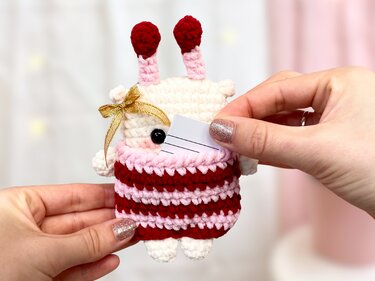 Häkelanleitung Sorgenfresser / Wunscherfüller "Kibo" - Bild 6