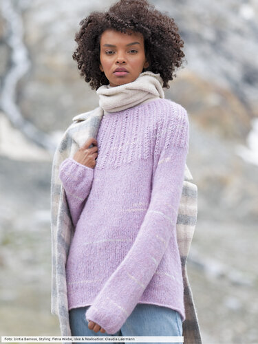 Pulli mit Rundpasse - Stricken