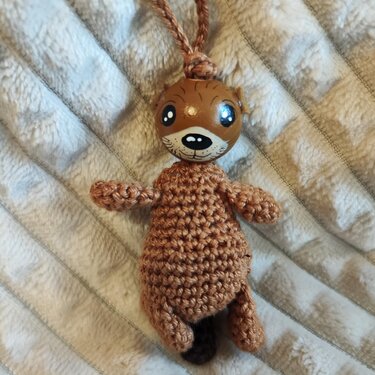 Crochet pattern: Beaver worm