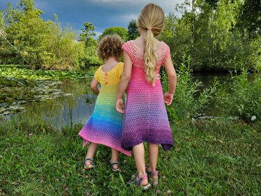 Häkelanleitung für das Kleid ,,Sun Girl"