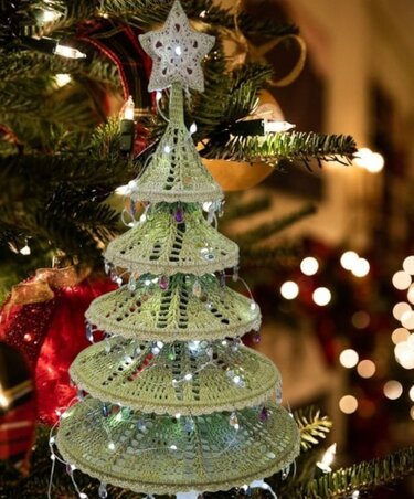 Häkelanleitung Tannenbaum "Lichterglanz", Christbaum, Weihnachtsbaum - Bild 15