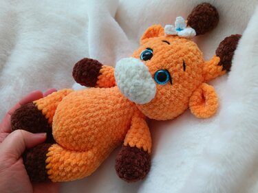 Plush Giraffe Crochet Pattern