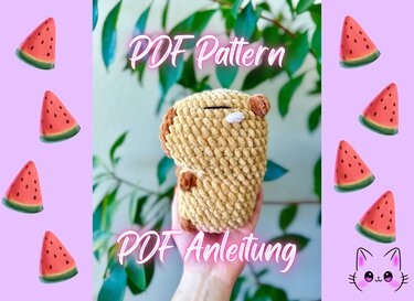 No-Sew Capybara - Crochet