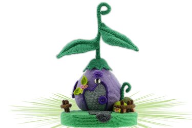Hängehäuschen Schnecke Häkelanleitung Amigurumi - Bild 2