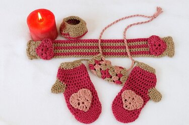 Adventskalender "Winterfreunde" Anleitung als PDF-Datei mit Bildern