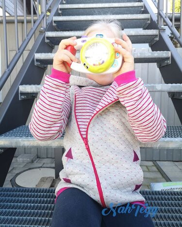 Kinder Hoodiejacke "Kleine-Uma" - Gr. 86-176 - E-Book und Nähanleitung