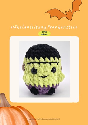 Mini Frankenstein Häkelanleitung - Bild 22
