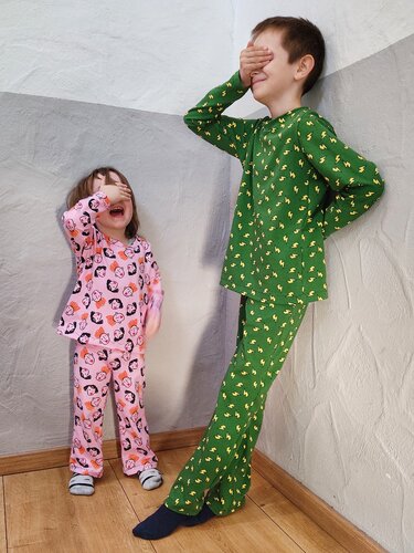 Haus-und Schlafoutfit "Kleiner Bennett" - Gr 86-176 - E-Book und Nähanleitun - Bild 7