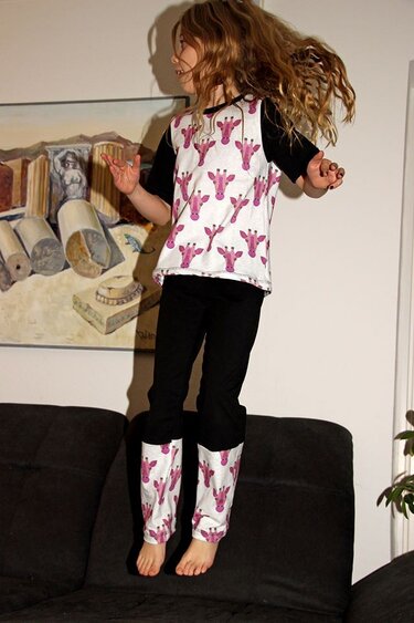 Haus- und Schlafoutfit "Kleine Sorina" - Gr 86-176 - E-Book und Nähanleitung