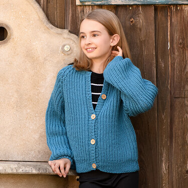 Strickanleitung Kinderjacke "Sporty" 766061 - Stricken