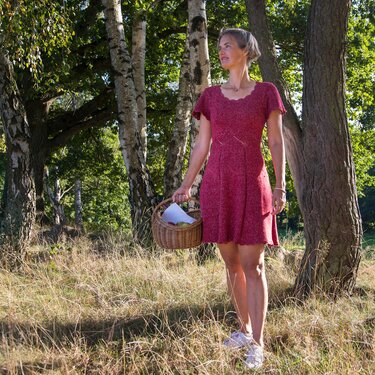 Strickanleitung Kleid "Slettestrand"