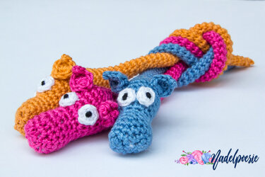 Häkelanleitung Oscar Ohrwurm Amigurumi