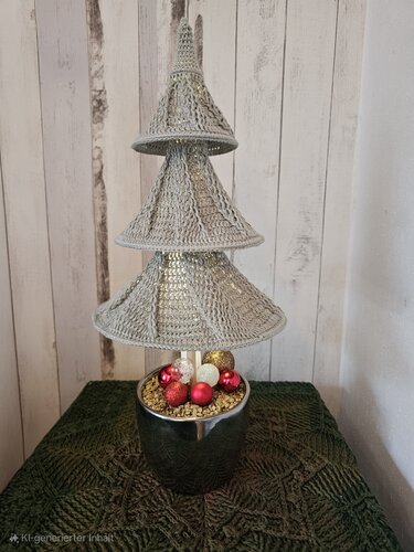 Häkelanleitung Tannenbaum Pinora