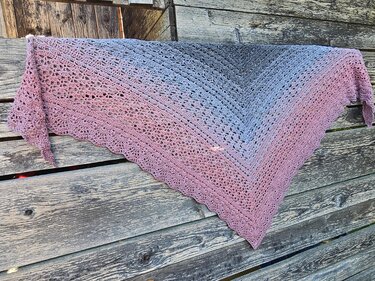 Häkelanleitung Tuch Benja