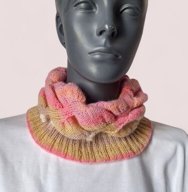Strickanleitung Loop, Schalkragen, Cowl, Neckwarmer, Kragenschal  #342 - Bild 8