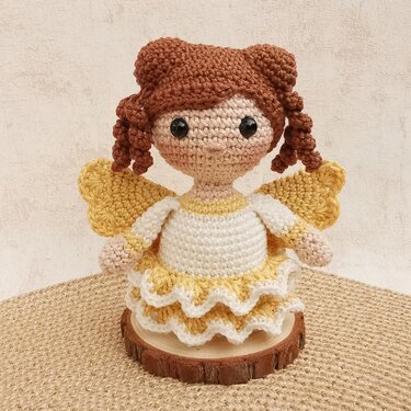 KLEINER ENGEL (beleuchtbar) - Häkelanleitung