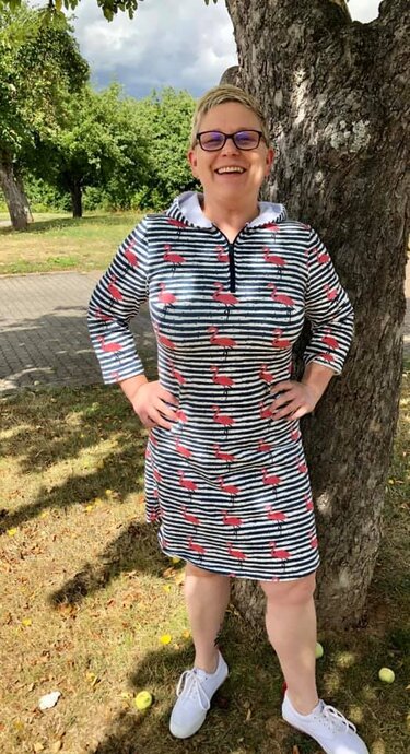 Sweatkleid Aska - Gr 32-64 - E-Book und Nähanleitung