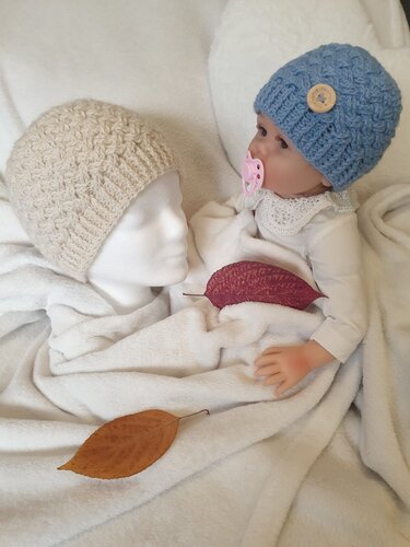 Häkelanleitung für Mütze „Braid“ mit Flechtmuster, alle Größen + jedes Garn