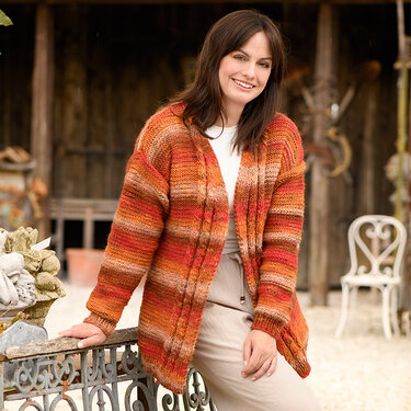 Strickanleitung Damenjacke "Corvara" 766094 - Stricken