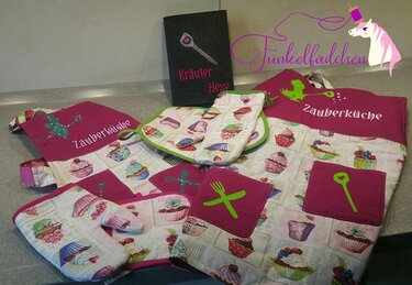 Sannys Schürzen Set - E-Book und Nähanleitung - Nähen