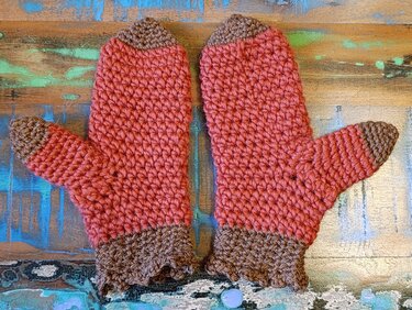 Warme Fäustlinge für die kalte Jahreszeit - klassisch oder Hippie Look - Häkeln